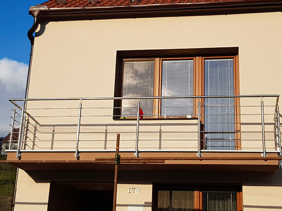 Nerezové zábradlí