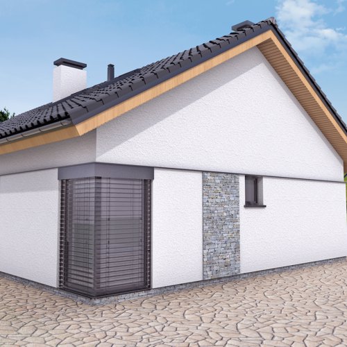 Inspirace Rohová žaluzie CORNER
